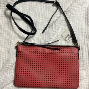 Fossil slim shoulder cross body bag new with tags